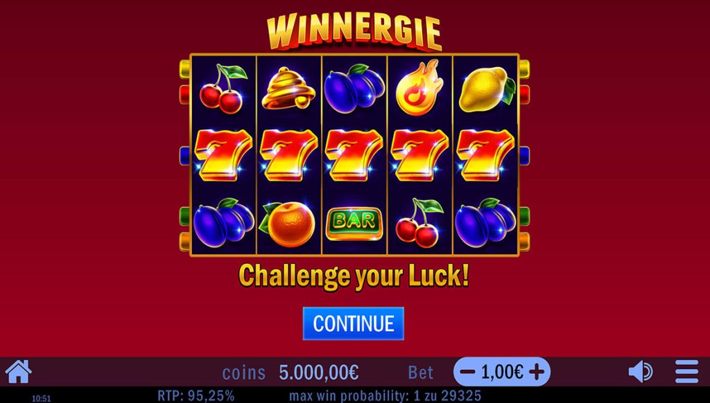 Winnergie Slot Game Image- Swintt