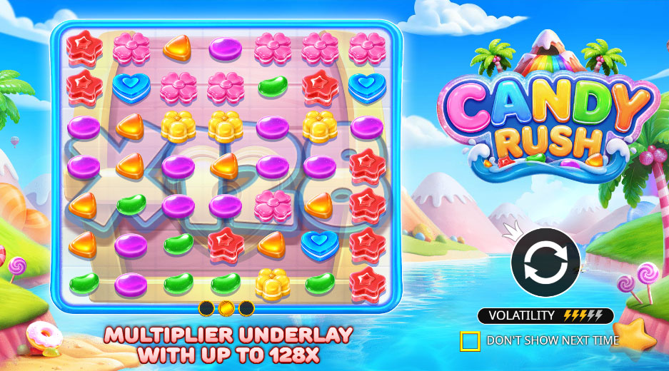 Candy Rush Slot Game Image