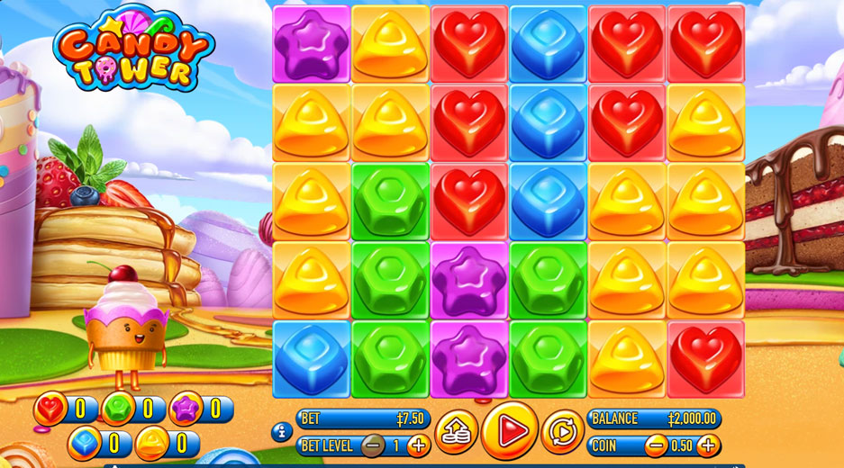 Candy Tower Slot Game Image