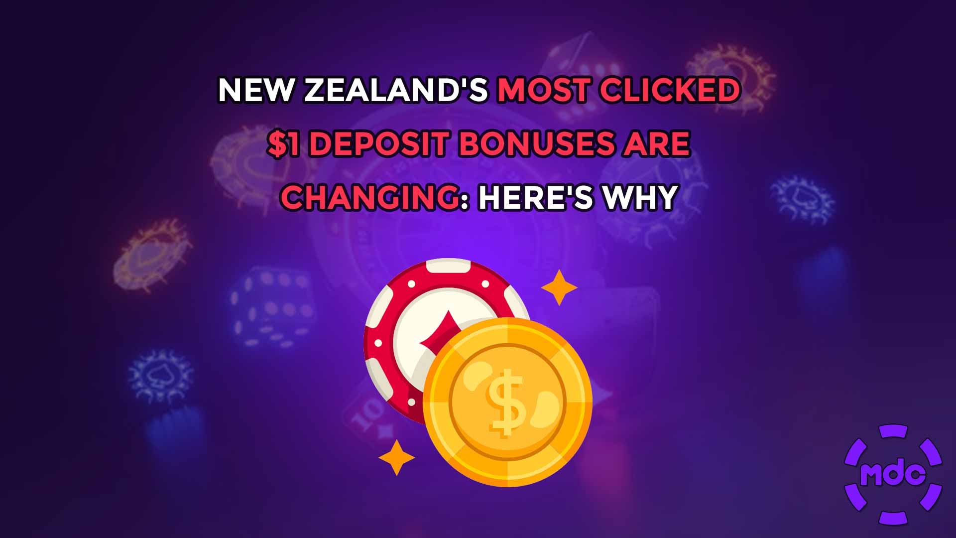 New Zealand's Most Clicked $1 Deposit Bonuses Are Changing: Here's Why