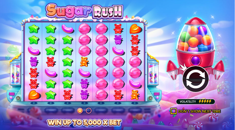 Sugar Rush Slot Game Image - Pragmatic Play