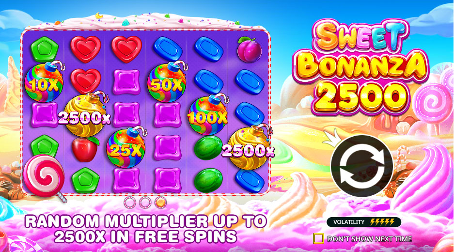 Sweet Bonanza 2500 Slot Game Image
