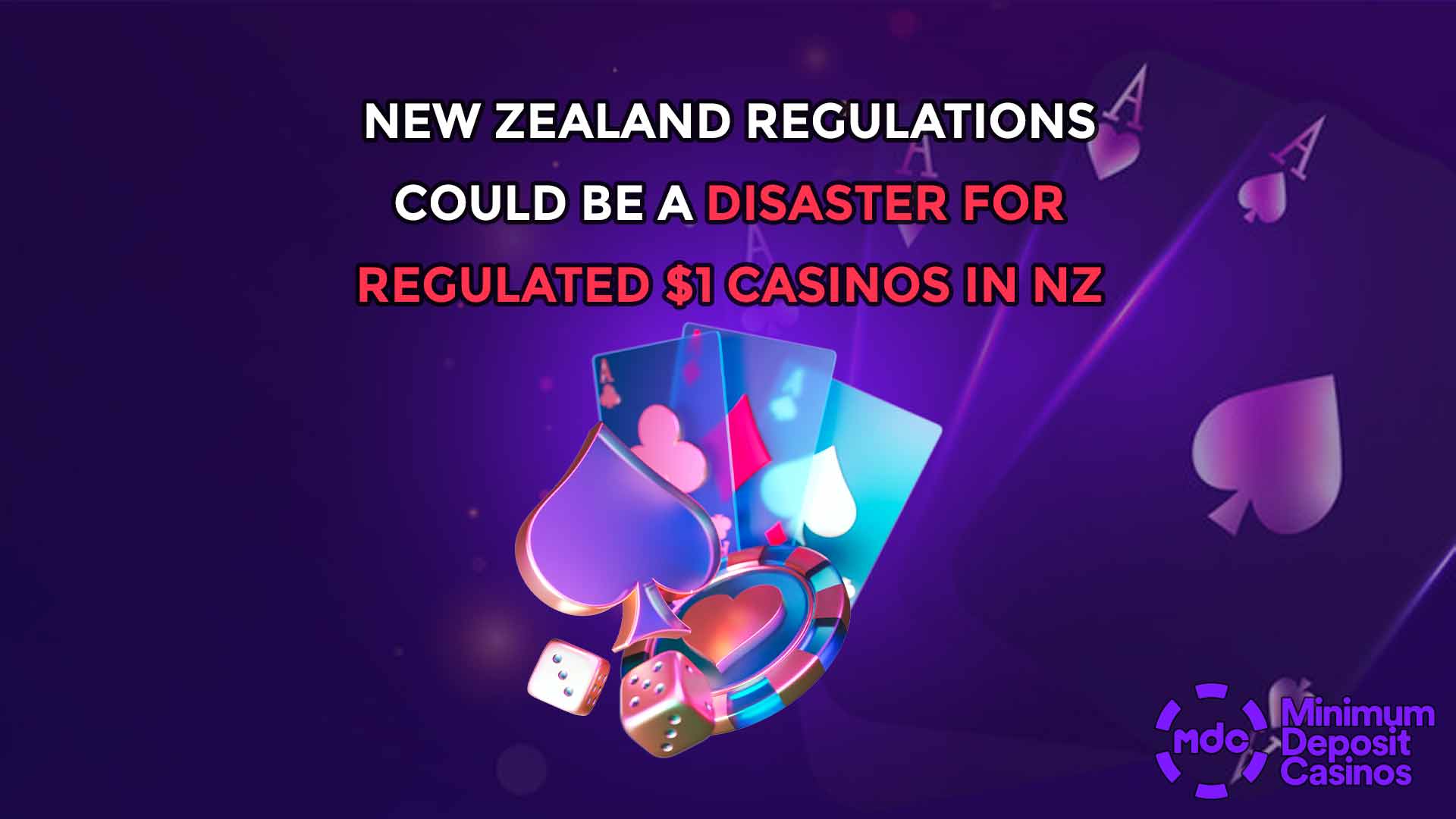 New Zealand Regulations Could Be a Disaster for Regulated $1 Casinos in NZ