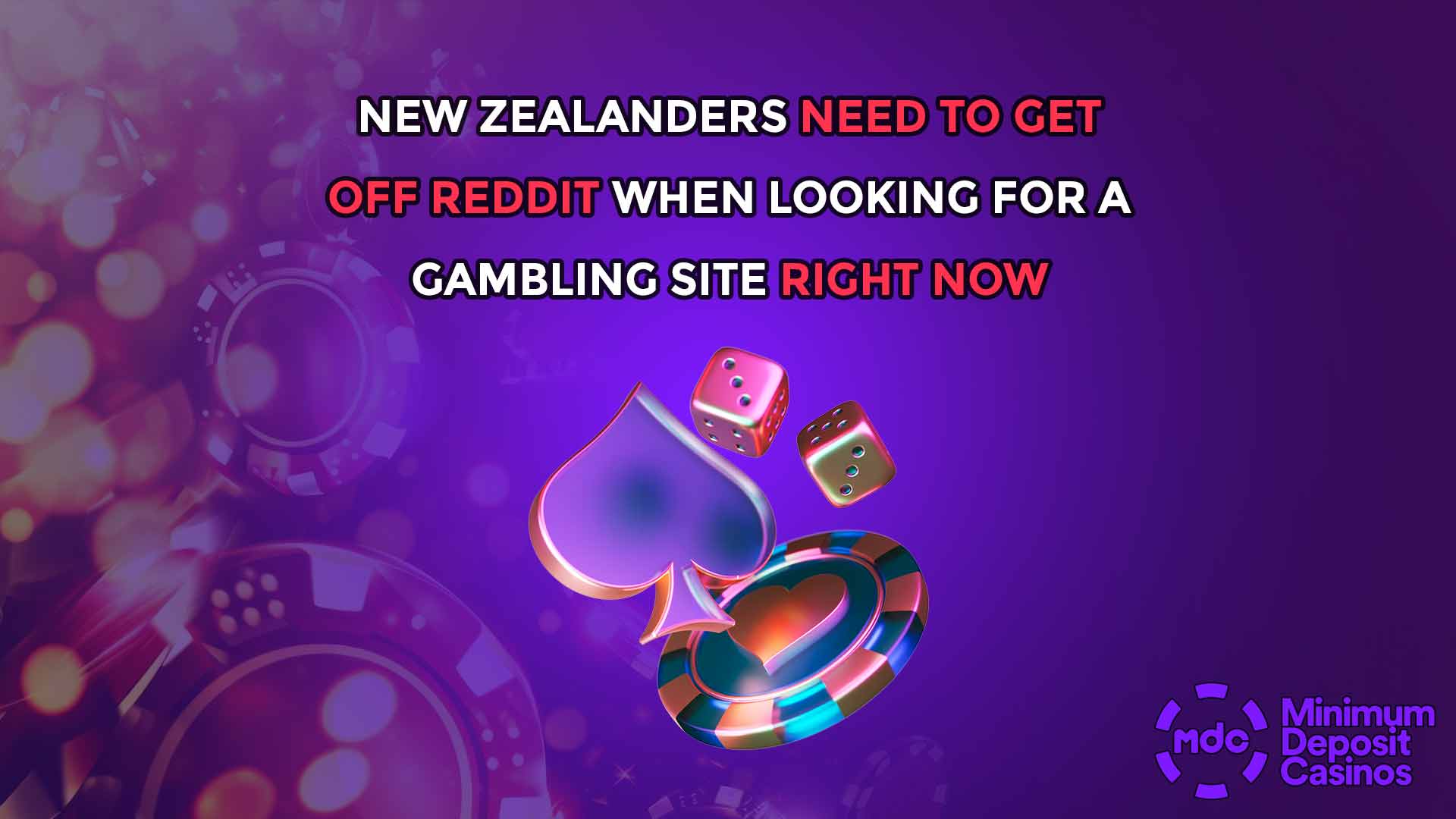 New Zealanders Need to Get Off Reddit When Looking for a Gambling Site Right Now