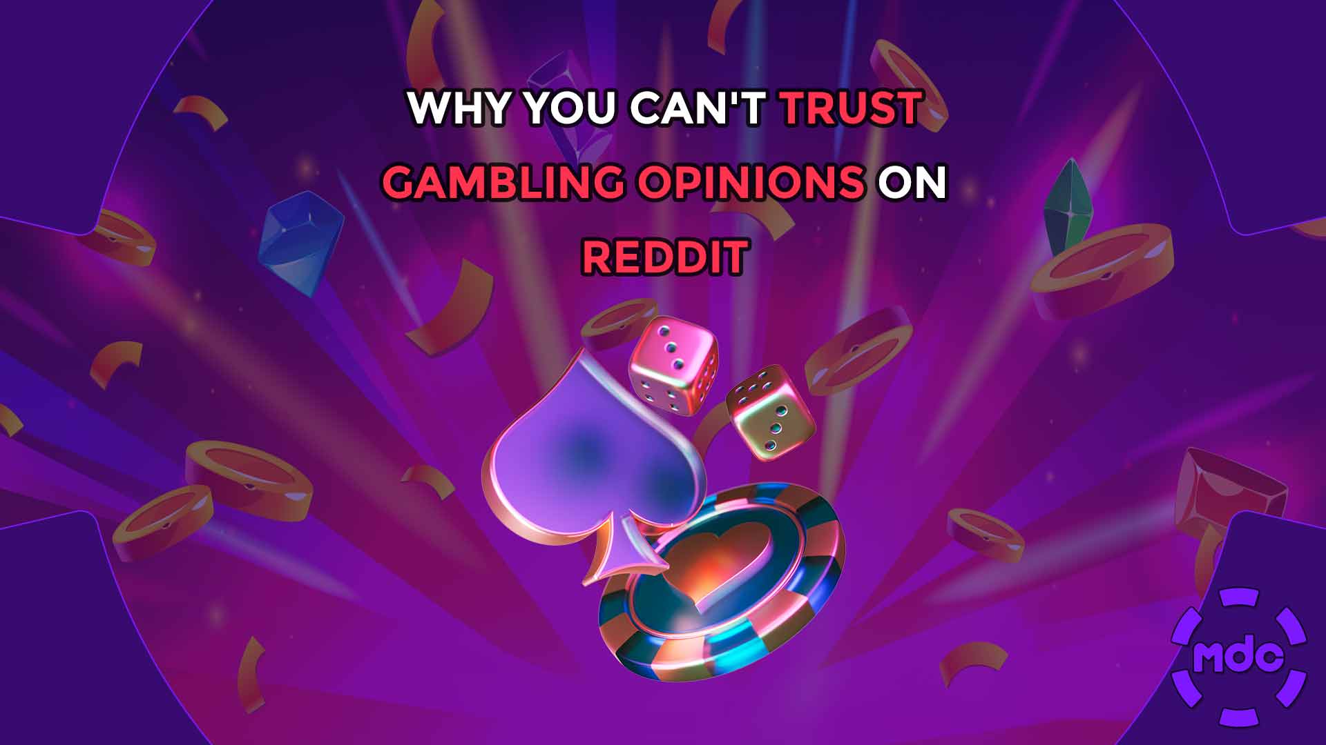 Why You Can't Trust Gambling Opinions on Reddit