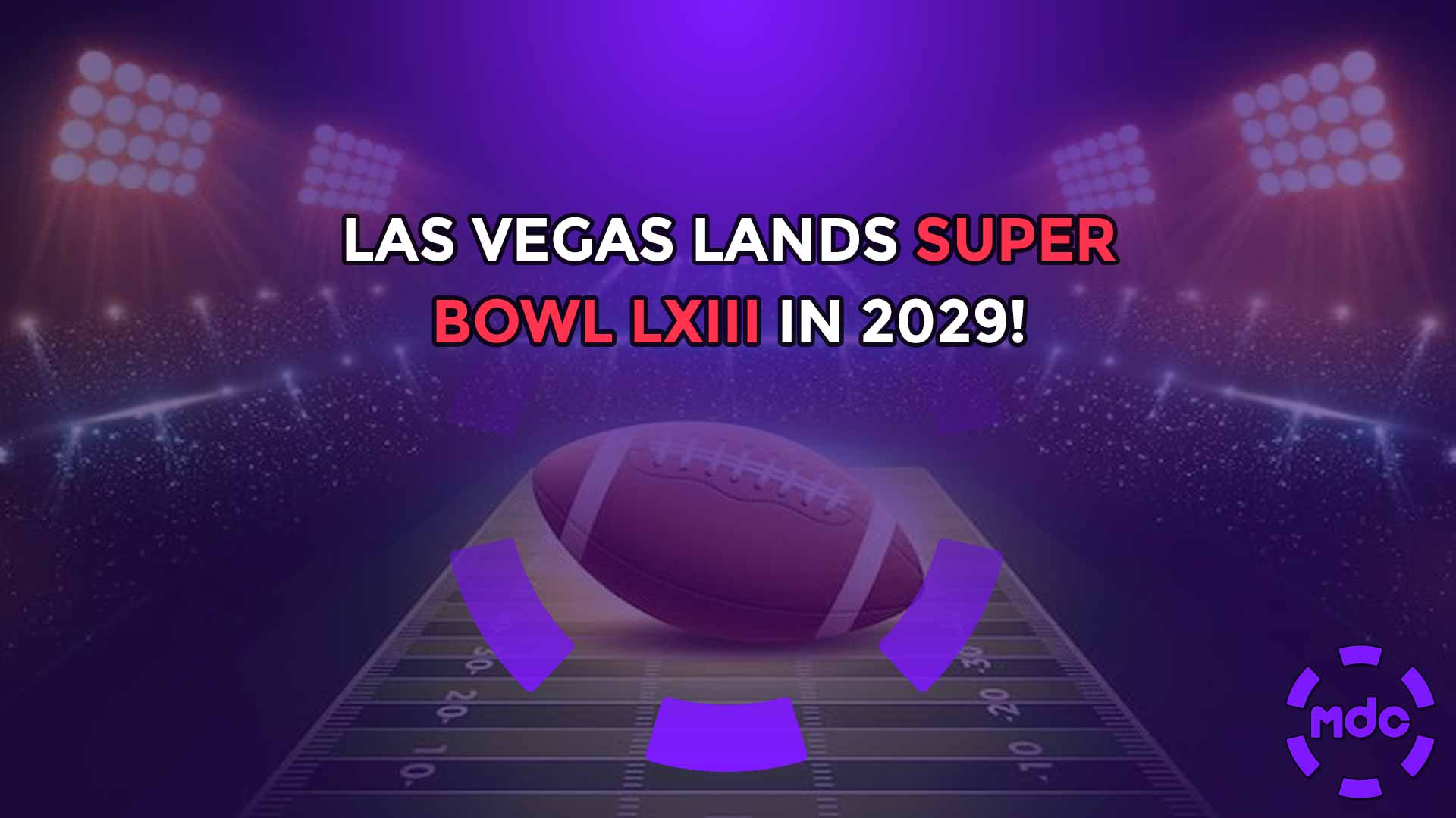 Las Vegas Lands Super Bowl LXIII in 2029!